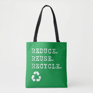 Tote Bag Réduire la réutilisation du recyclage
