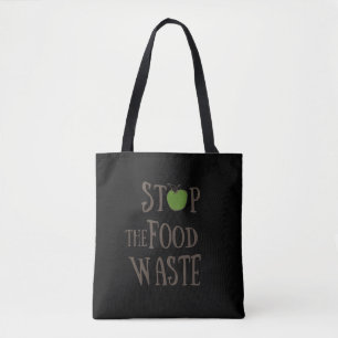 Tote Bag Réduire le recyclage des déchets alimentaires écol