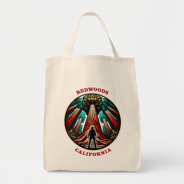 Tote Bag Redwoods Californie (Devant)