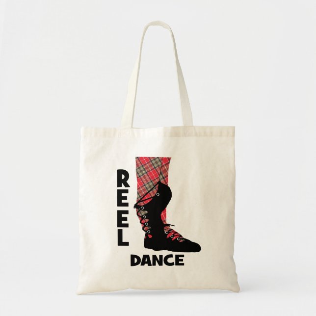 Tote Bag Reel Dance Scottish Country Dance Thème (Devant)