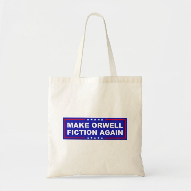 Tote Bag Refaire D'Orwell De La Fiction (Devant)