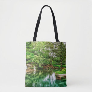 Tote Bag Réflections vertes