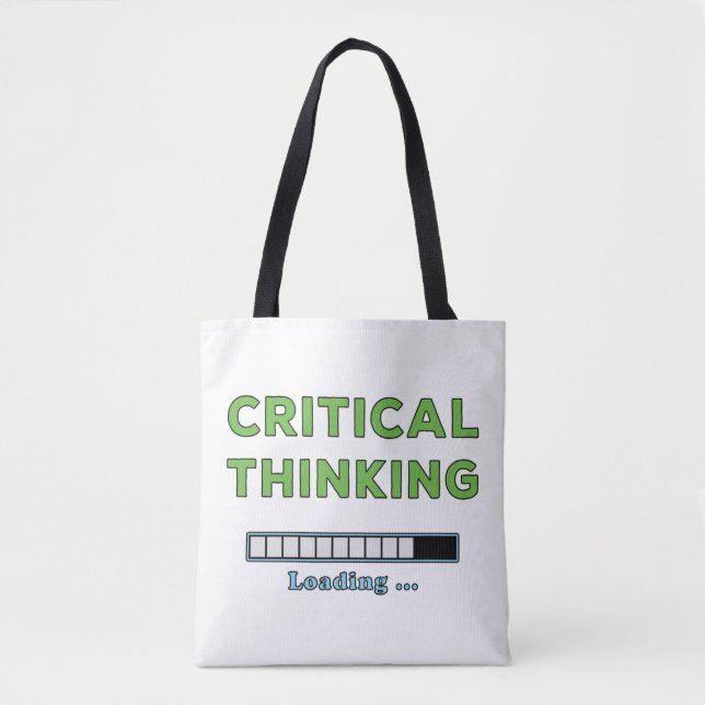 Tote Bag Réflexion critique (Devant)