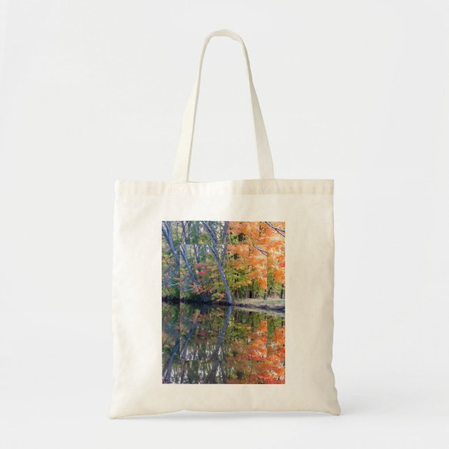 Tote Bag Réflexion d'automne (Devant)