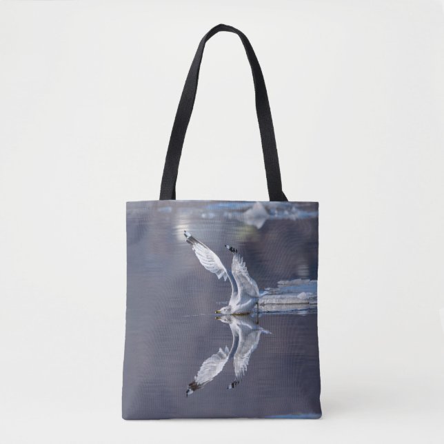 Tote Bag Réflexions de goélands (Devant)