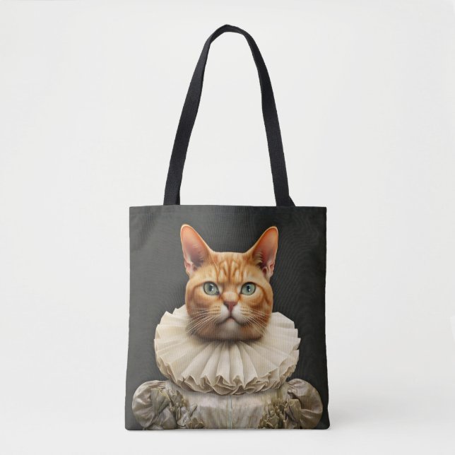 Tote Bag Regal Cat (Devant)