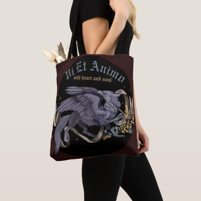 Tote Bag Regal Silver Griffin (De près)