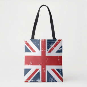 Tote Bag Regard d'Union Jack de drapeau BRITANNIQUE
