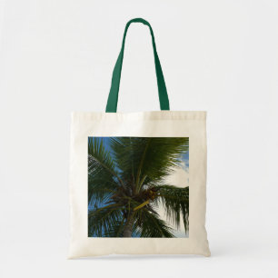 Tote Bag Regard sur le palmier à coco Nature tropicale
