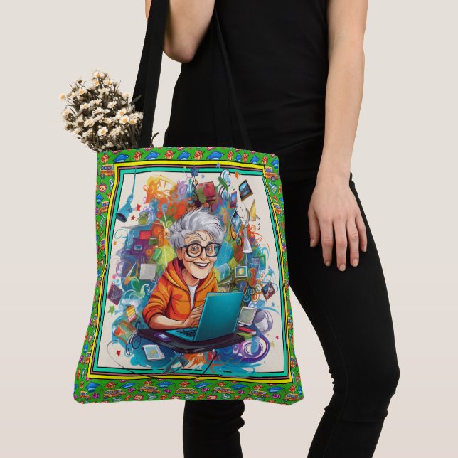 Tote Bag REGARDER - Merci de l'enseignant (De près)