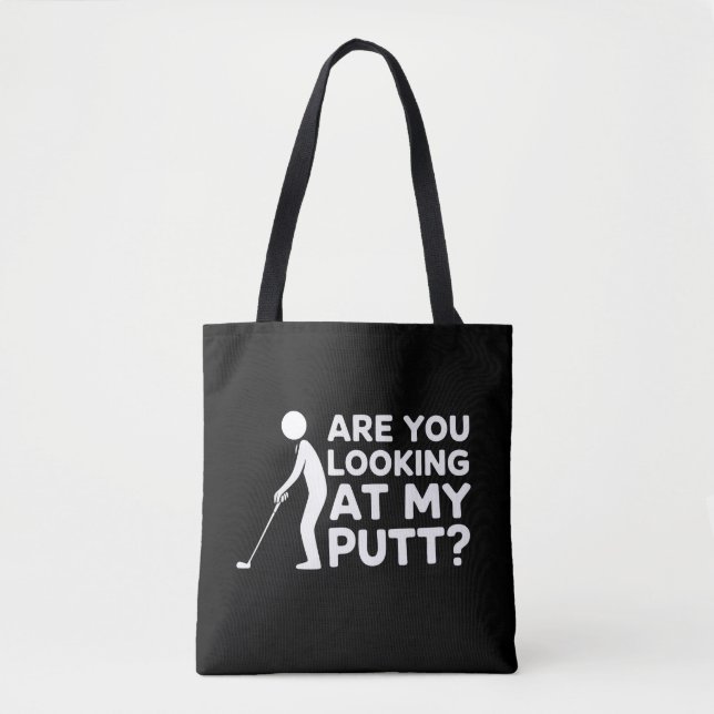 Tote Bag Regardez-Vous Mon Amant de Golf et Golf  (Devant)
