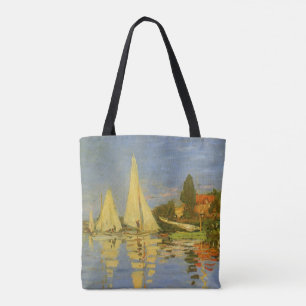 Tote Bag Régate à Argenteuil par Claude Monet