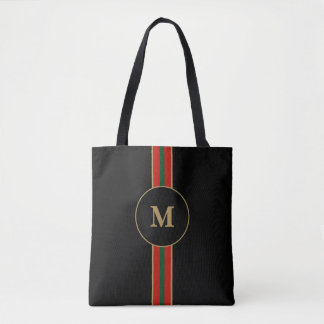 Tote Bag Réggae Nuit Rasta Stripe personnalisée