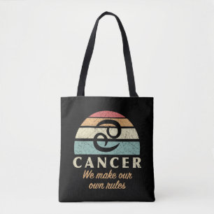 Tote Bag Règles de zodiaque du cancer amusant