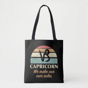 Tote Bag Règles drôles de Capricorne Zodiac