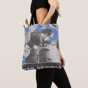 Tote Bag Réimpression de l'affiche britannique de guerre.