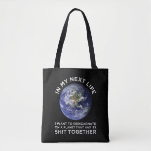 Tote Bag Réincarner Sur Une Planète Qui A Son Puits Ensembl