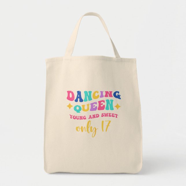 Tote Bag Reine Danse Jeune Et Douce Seulement (Devant)