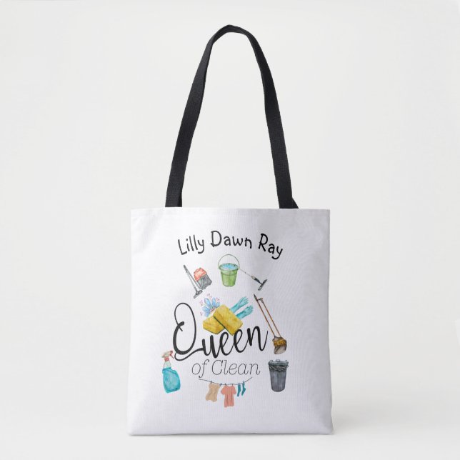 Tote Bag Reine de Clean (Devant)