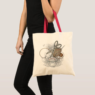 Tote Bag Reine de couture drôle