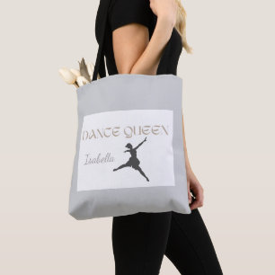 Tote Bag Reine de Danse Personnalisée, Cadeau ou Elle, Ball