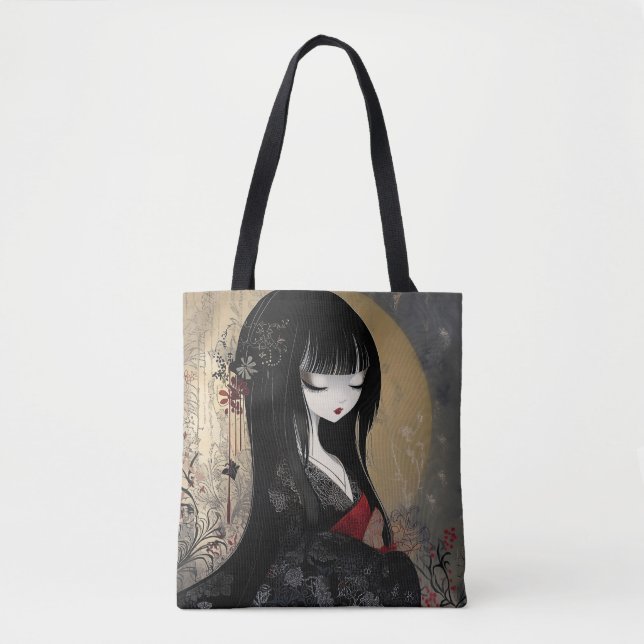 Tote Bag Reine de l'Anime japonaise (Devant)
