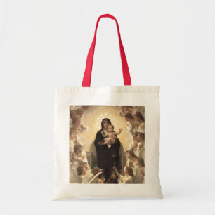 Tote Bag Reine des Anges Regina Angelorum par Bouguereau