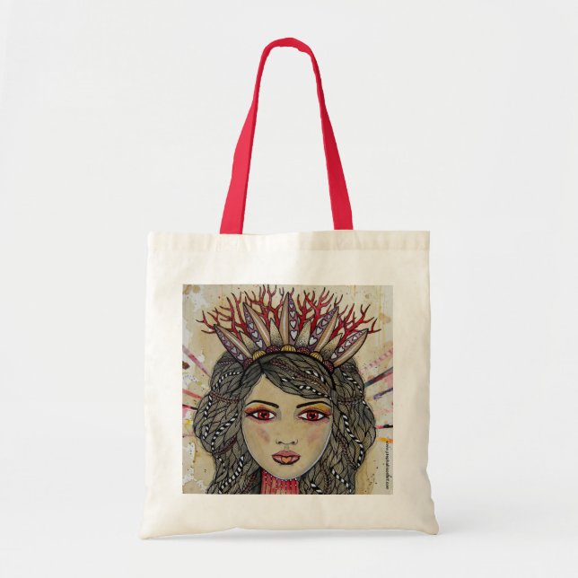 Tote Bag Reine des coeurs (Devant)