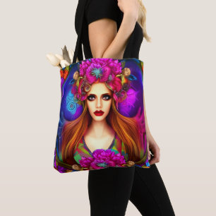 Tote Bag Reine des fleurs