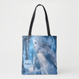 Tote Bag Reine des neiges de beauté gelée en Wonderland d'h