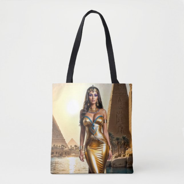 Tote Bag Reine dorée du Nil (Devant)