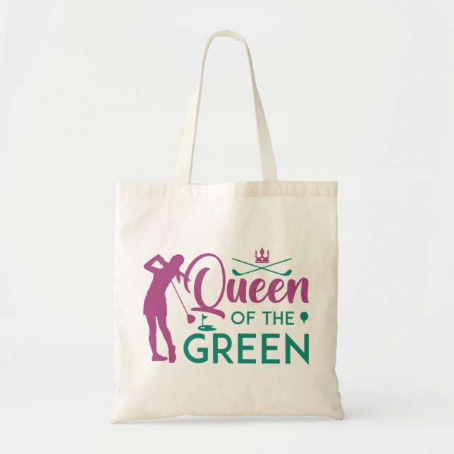Tote Bag Reine Du Vert (Devant)