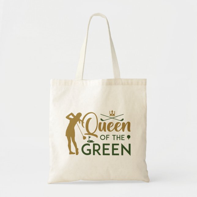 Tote Bag Reine Du Vert (Devant)
