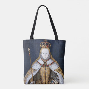 Tote Bag Reine Elizabeth I d'Angleterre à Coronation Robe