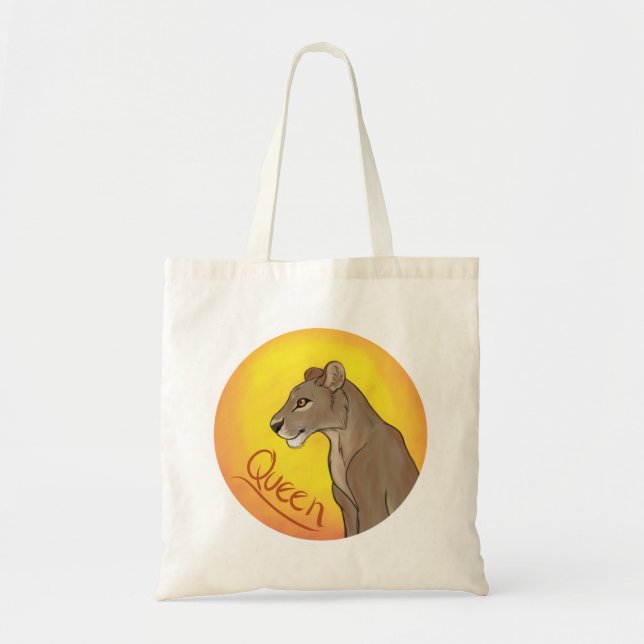 Tote Bag Reine Lioness (Devant)