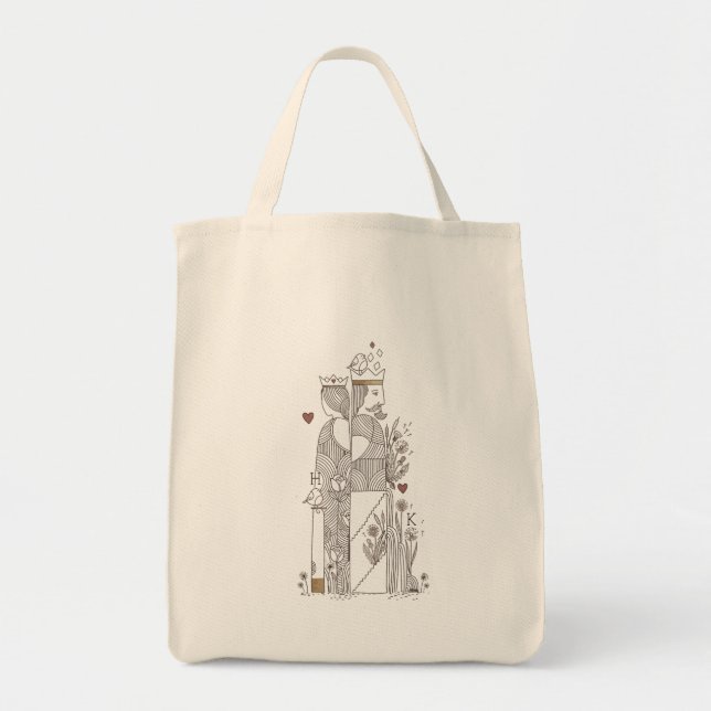 Tote Bag Reine+Roi (Devant)