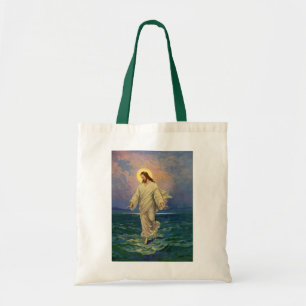Tote Bag Religion vintage, Jésus Christ marche sur l'eau