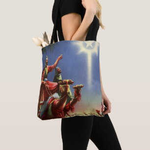 Tote Bag Religion Vintage, Sages avec l'étoile de Bethléem
