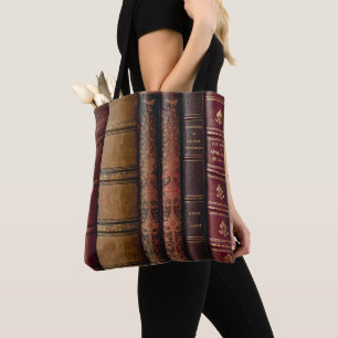 Tote Bag Reliures de livres anciens