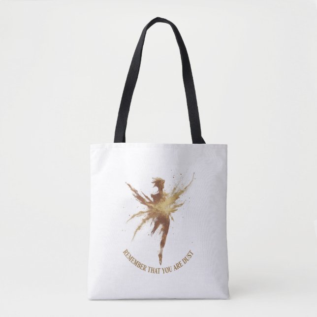 Tote Bag Remember That You Are Dust (Devant)
