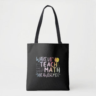 Tote Bag Remerciement pour professeur de maths - Soyez géni