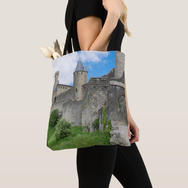 Tote Bag Remparts de Carcassonne (De près)