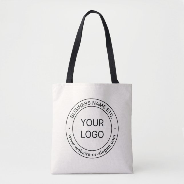 Tote Bag Remplacement de logo facile & Texte éditable | Bla (Devant)