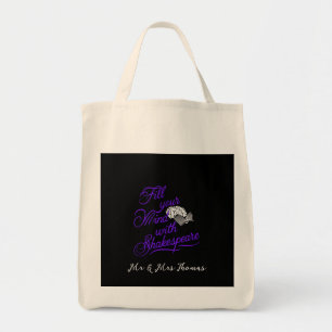 Tote Bag Remplir votre esprit avec Shakespeare Le cadeau ul