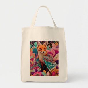 Tote Bag Renard aux ailes d’oiseau