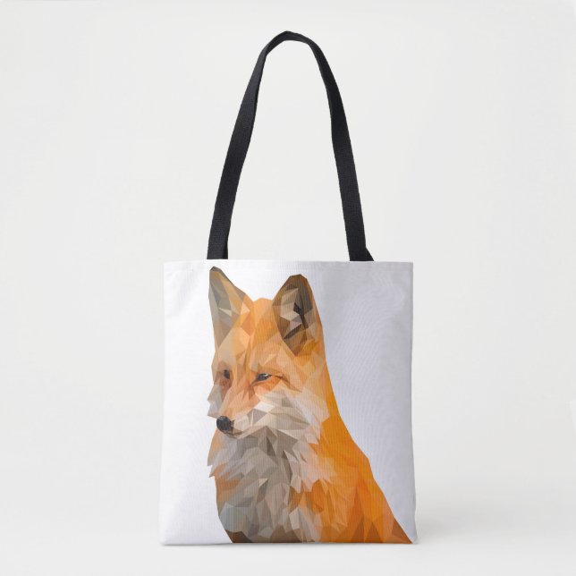 Tote Bag Renard mélancolique (Devant)