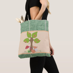 Tote Bag Renard unterm arbre
