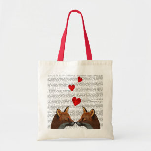 Tote Bag Renards dans l'amour