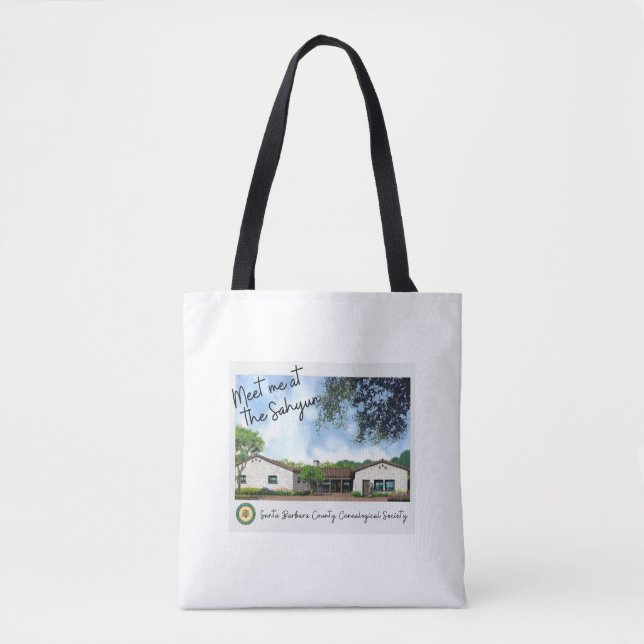 Tote Bag Rencontrez-moi au Sahyun (Devant)