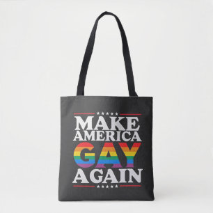 Tote Bag Rendre à l'Amérique gay le mois de la fierté LGBT